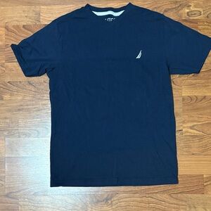 Nautica Men's Dark Blue Short Sleeve Tee